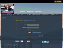 Tablet Screenshot of lindabeaudoin.com